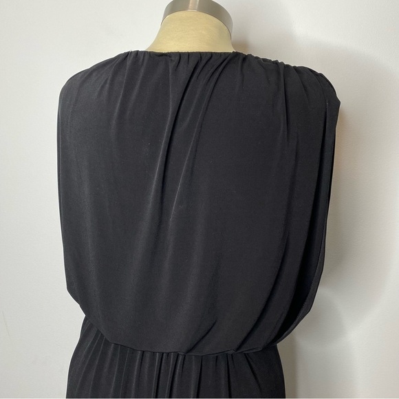 Enfocus Studio Black Dolman Drape Dress - Picture 4 of 9